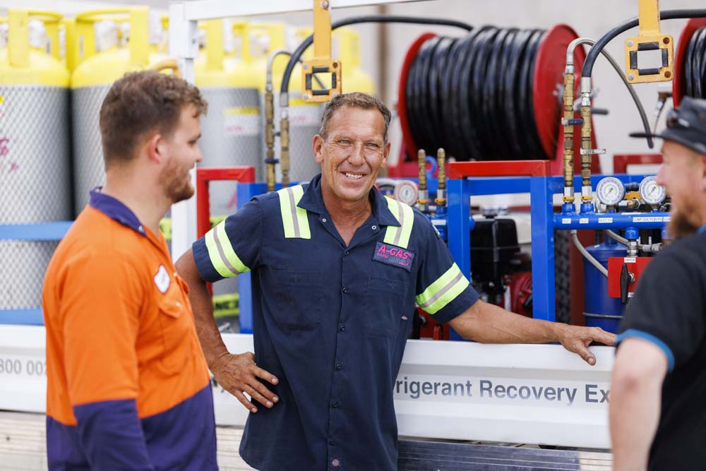 A-Gas | Rapid Recovery Team Recover 220kg ofR134a