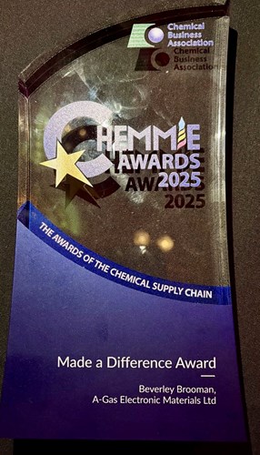 Chemical Business Association Awards 2025.